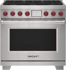 36" Dual Fuel Range - 6 Burners